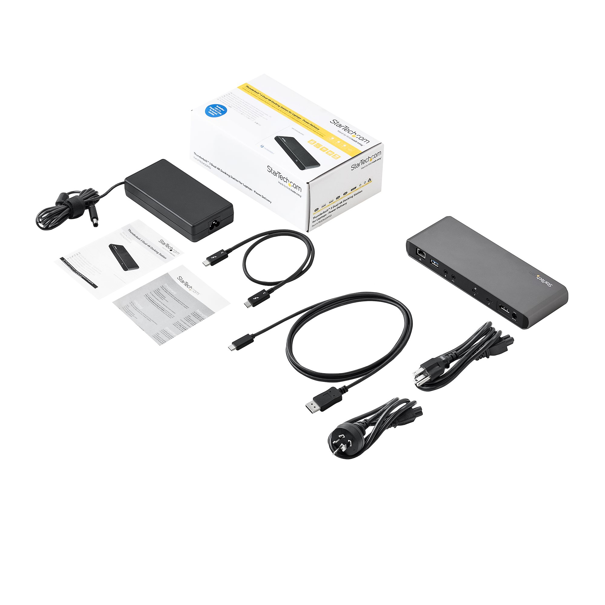 StarTech.com Thunderbolt 3 Dock, Dual Monitor 4K – image 4