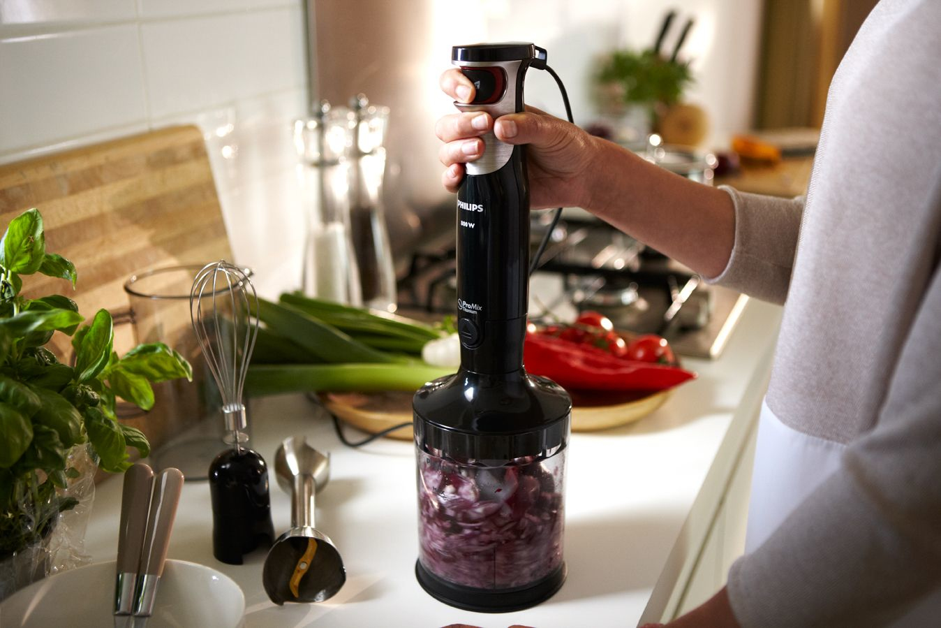 Philips Avance Collection HR1964/90 blender Black, Transparent – image 4