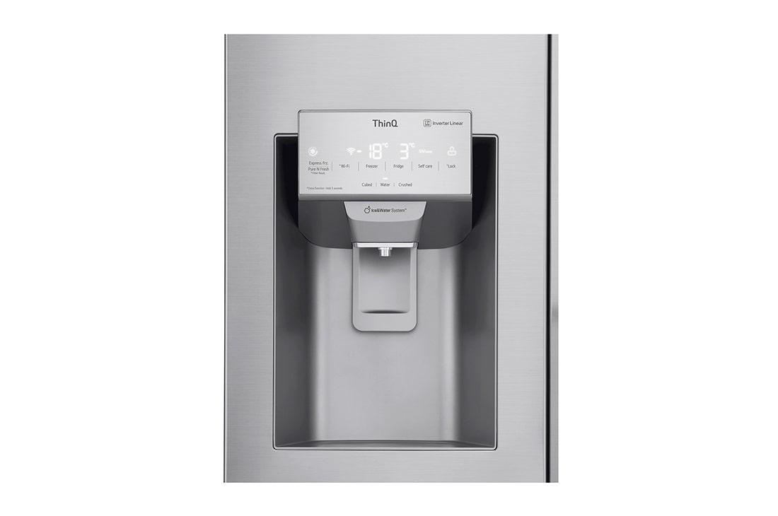 LG GMX844BS6F side-by-side refrigerator Freestanding – image 9