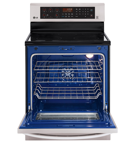 LG LRE6385ST cooker Freestanding cooker Electric Stainless steel – image 6