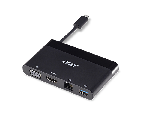Acer NP.CAB1A.023 laptop dock/port replicator USB 3.2 Gen 1 (3.1 Gen 1) Type-C Black – image 4