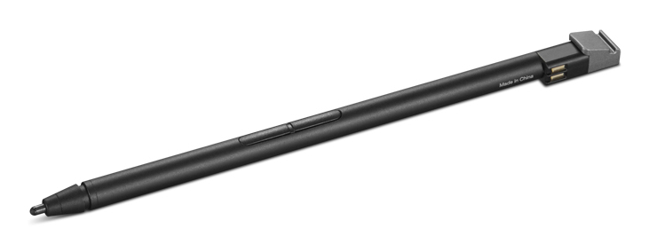 Lenovo Integrated Pen - Active stylus - 2 buttons - black - for ThinkPad L13 2-in-1 Gen 6