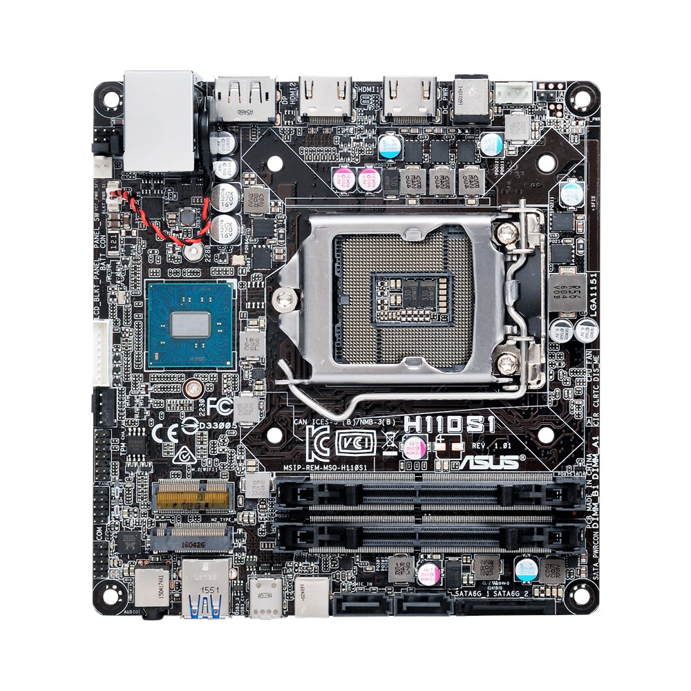 ASUS H110S1/CSM Intel® H110 LGA 1151 (Socket H4) Mini-STX – image 5