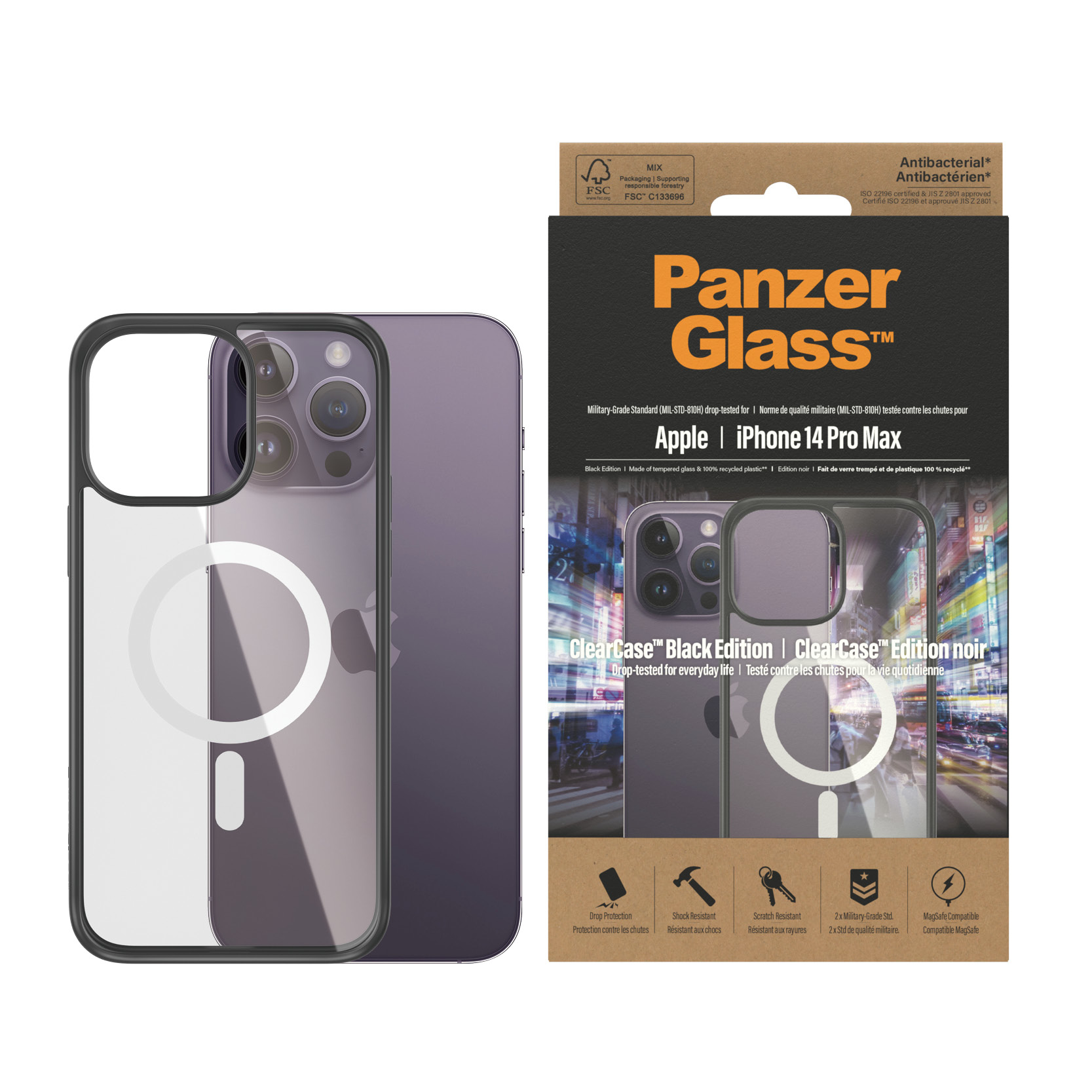 PanzerGlass ® ClearCase MagSafe Compatible Apple iPhone 14 Pro Max – image 2