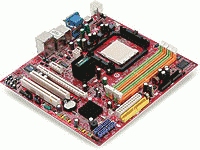 MSI K9AGM3-F Socket AM2 micro ATX – image 2