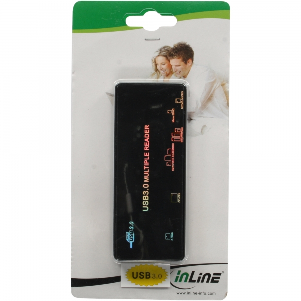 InLine 4043718181629 card reader USB 3.2 Gen 1 (3.1 Gen 1) Black – image 3