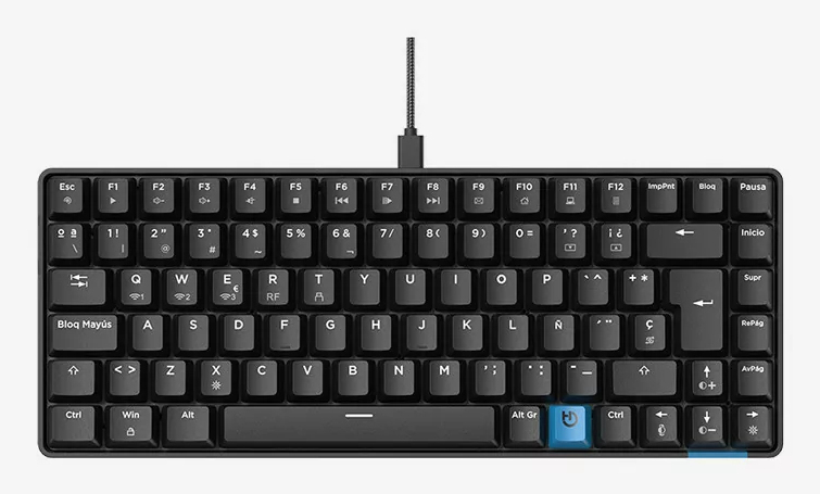 Hiditec GM1K WIRELESS MECHANICAL PRO BROWN – image 3