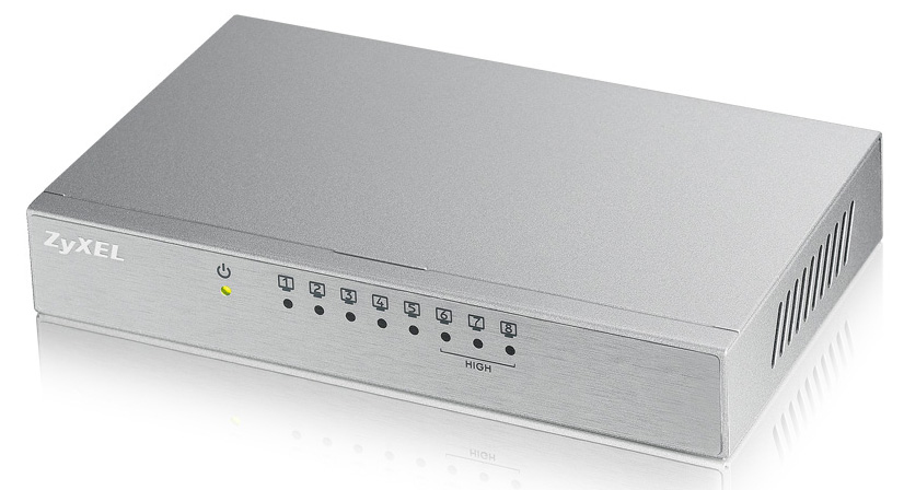 Zyxel ES-108Av2 Fast Ethernet (10/100) Metallic
