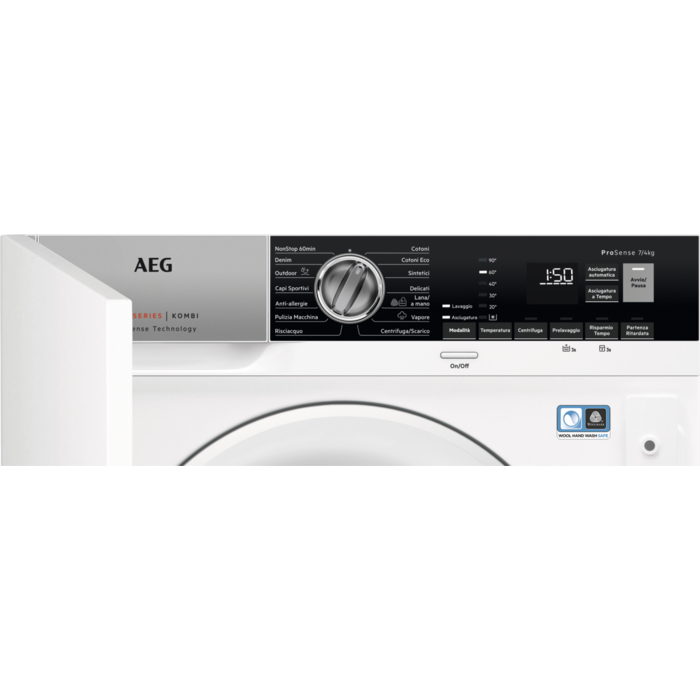 AEG L7WEG74BI washer dryer Built-in Front-load White – image 2