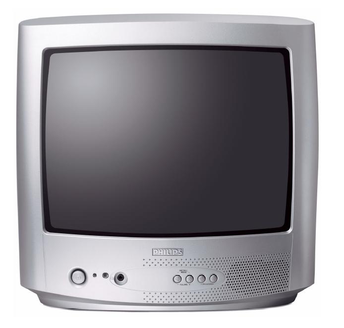 Philips 14" TV with Crystal Clear