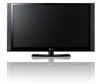 LG 42PJ550 TV 106.7 cm (42") HD Black 1500 cd/m²