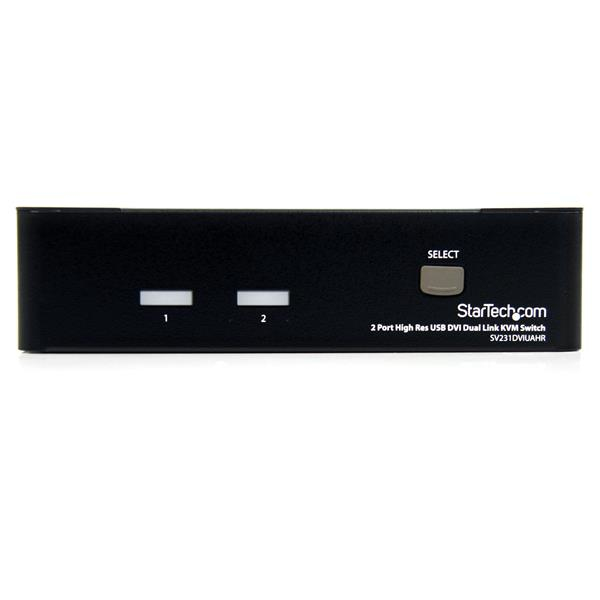 StarTech.com 2 Port High Resolution USB DVI Dual Link KVM Switch with Audio – image 2