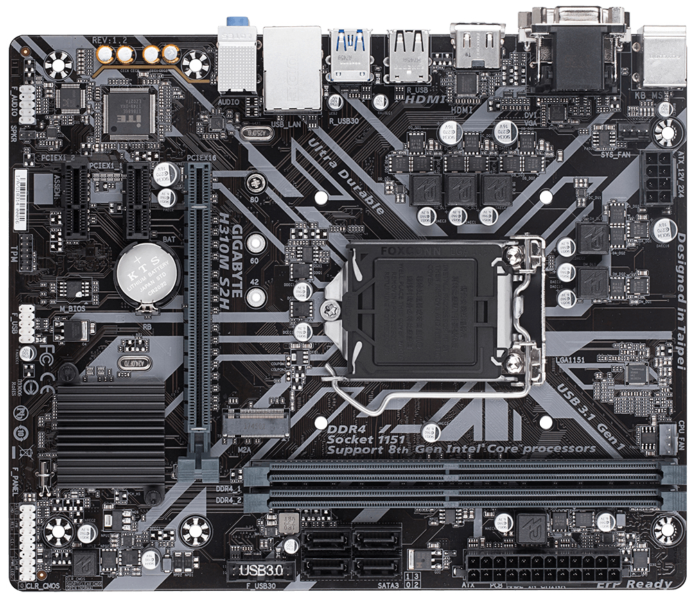 GIGABYTE H310M S2H 1.2 – image 2