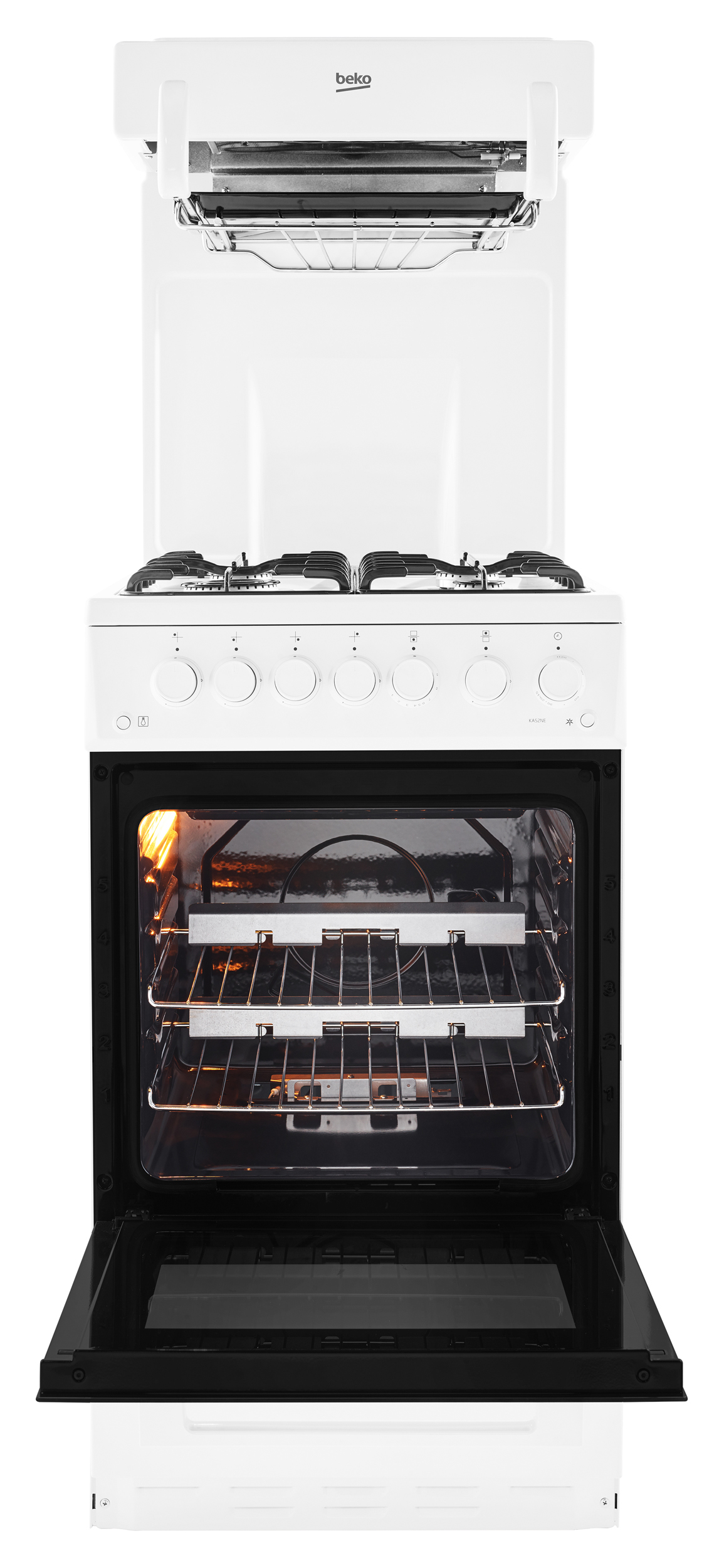 Beko KA53NEW cooker Gas White – image 3