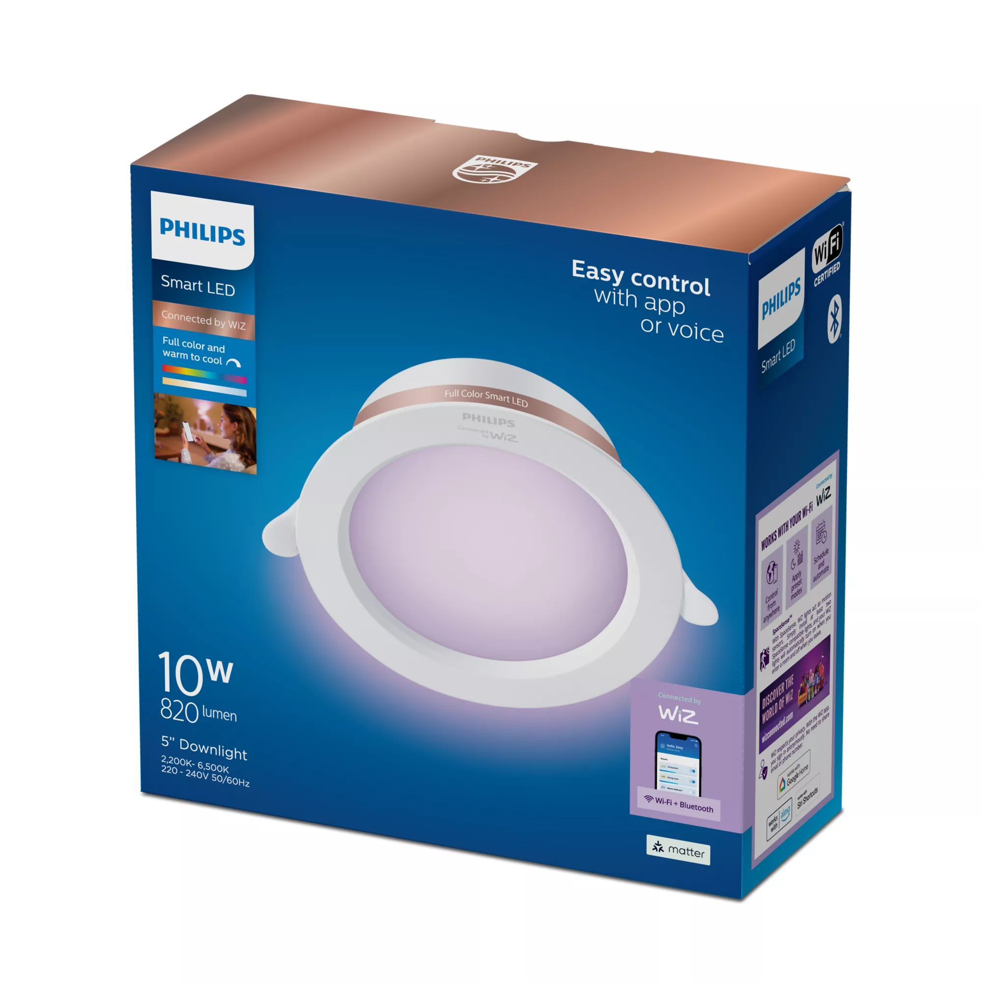 Philips by Signify Philips 8719514442009 smart lighting Smart lighting spot Wi-Fi/Bluetooth – image 4