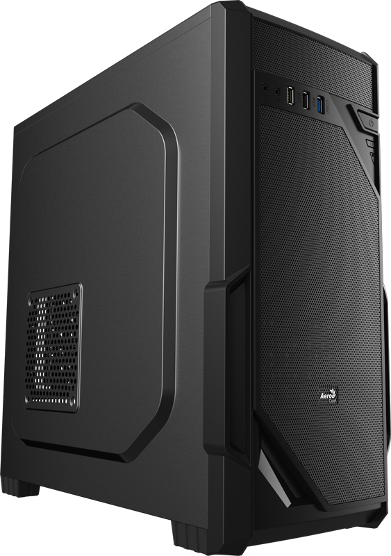 Aerocool VS-1 Midi Tower Case - Black – image 3
