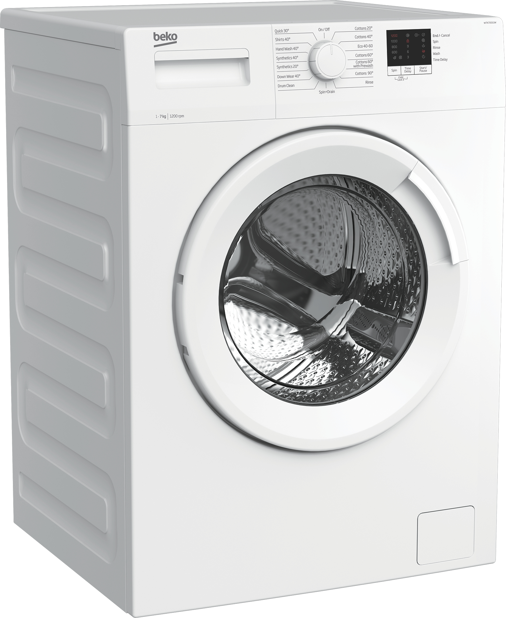 Beko b100 WTK72011W Freestanding – image 2