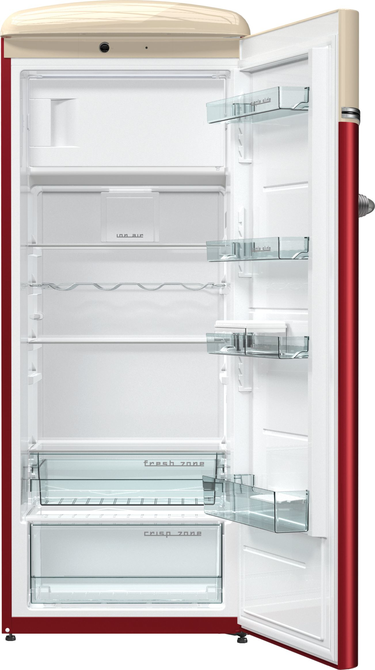 Gorenje OBRB153R side-by-side refrigerator Freestanding – image 3