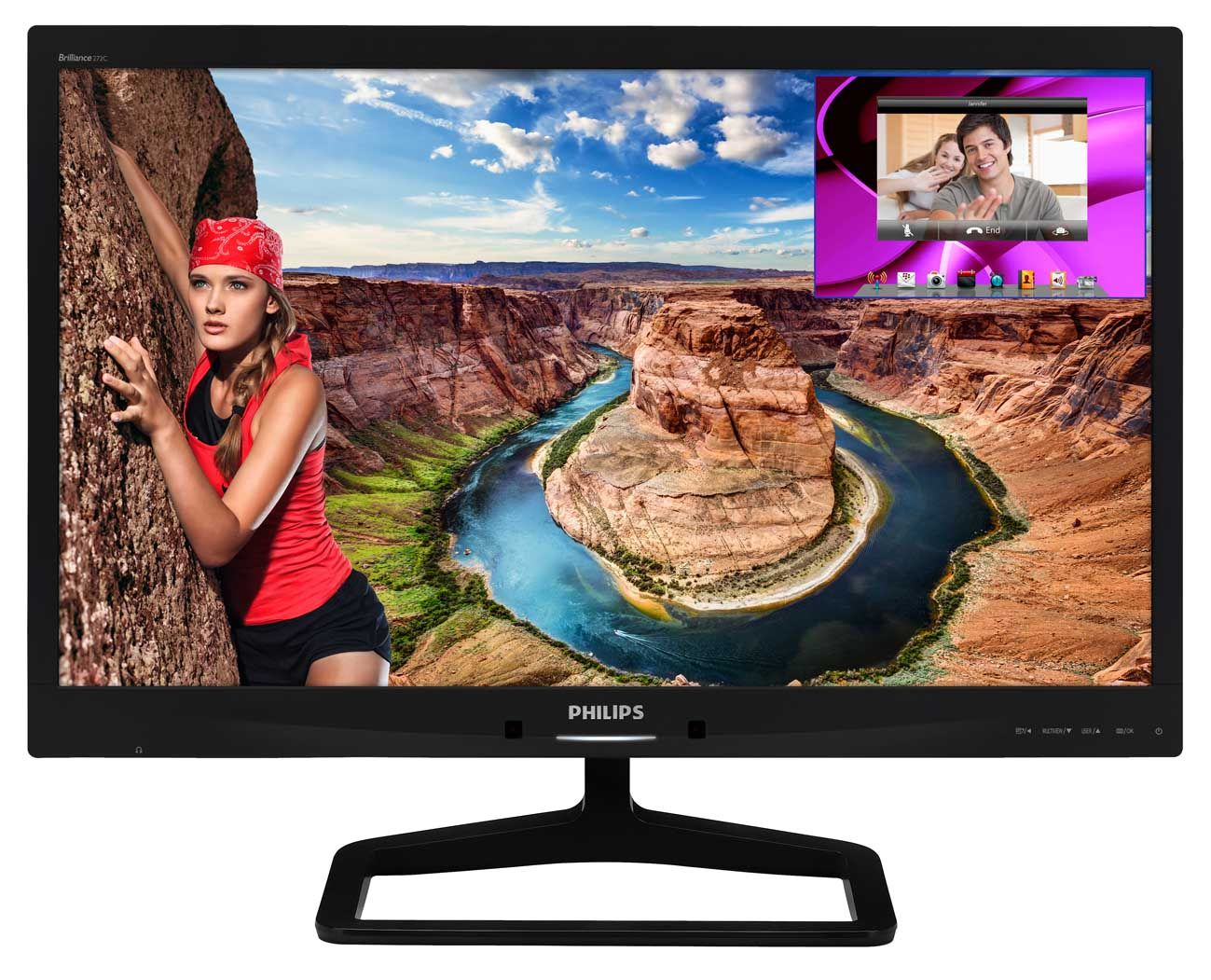 Philips Brilliance 272C4LPJSB/93 computer monitor – image 2