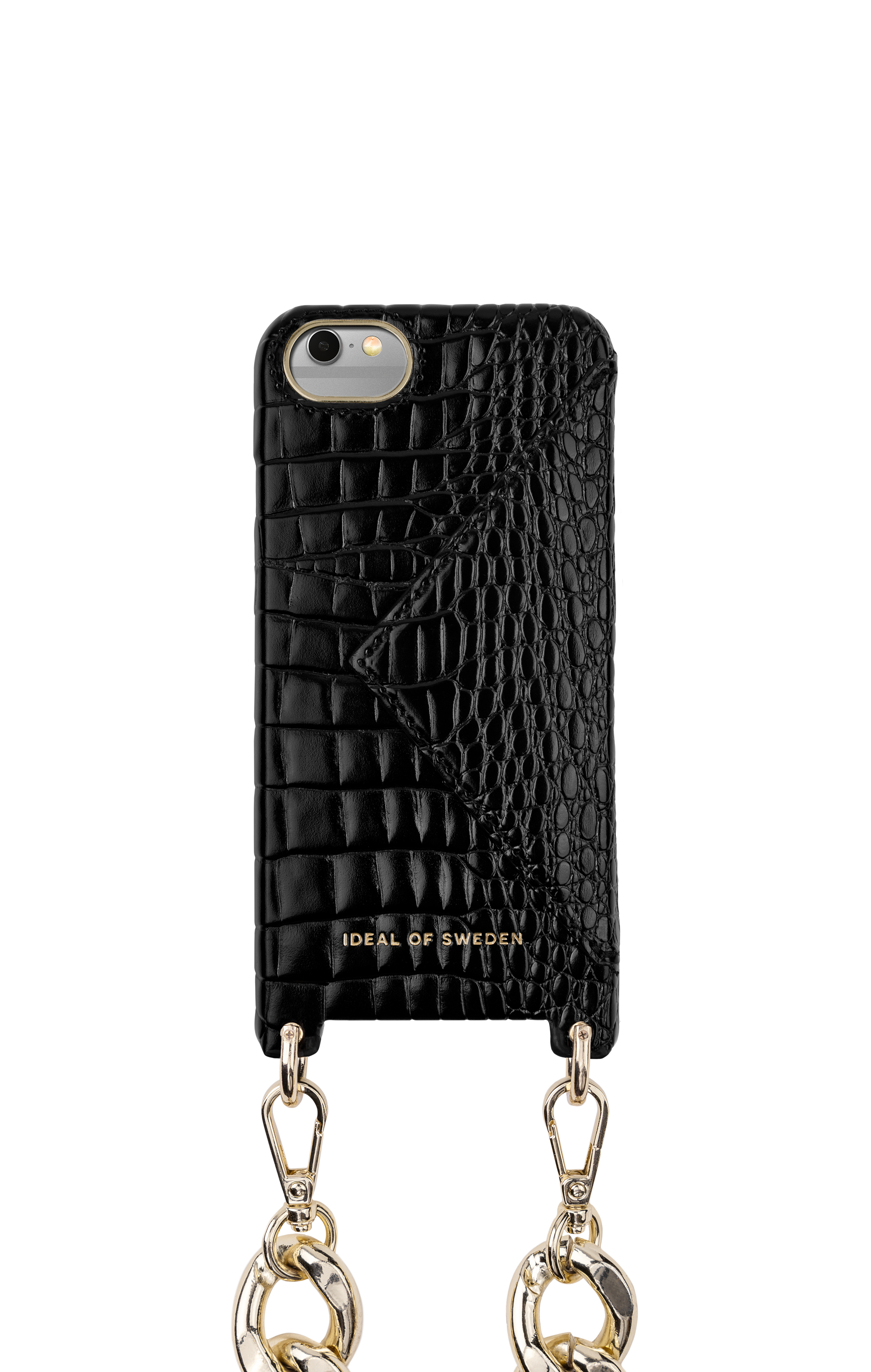 iDeal of Sweden Necklace Case iPhone 8/7/6/6S/SE Neo Noir Croco – image 4