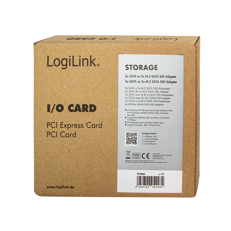 LogiLink PC0086 interface cards/adapter Internal M.2 – image 4