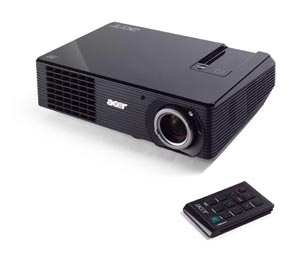 Acer X1160PZ 2400 ANSI lumens DLP SVGA (800x600)