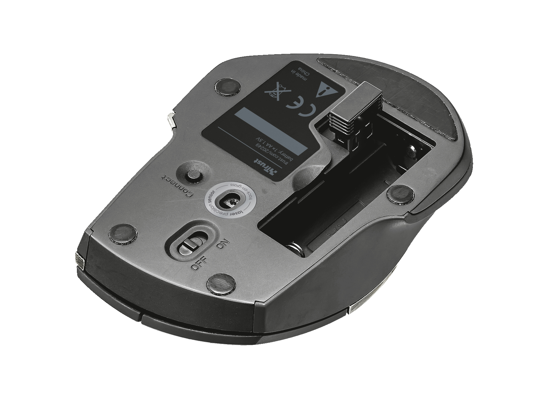 Trust 20249 mouse Office RF Wireless Laser 2400 DPI – image 3