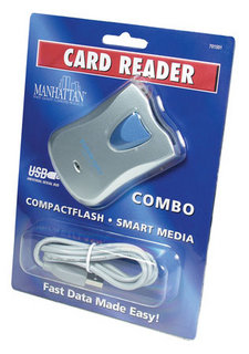 Manhattan 701501 card reader USB 1.1 Silver – image 2