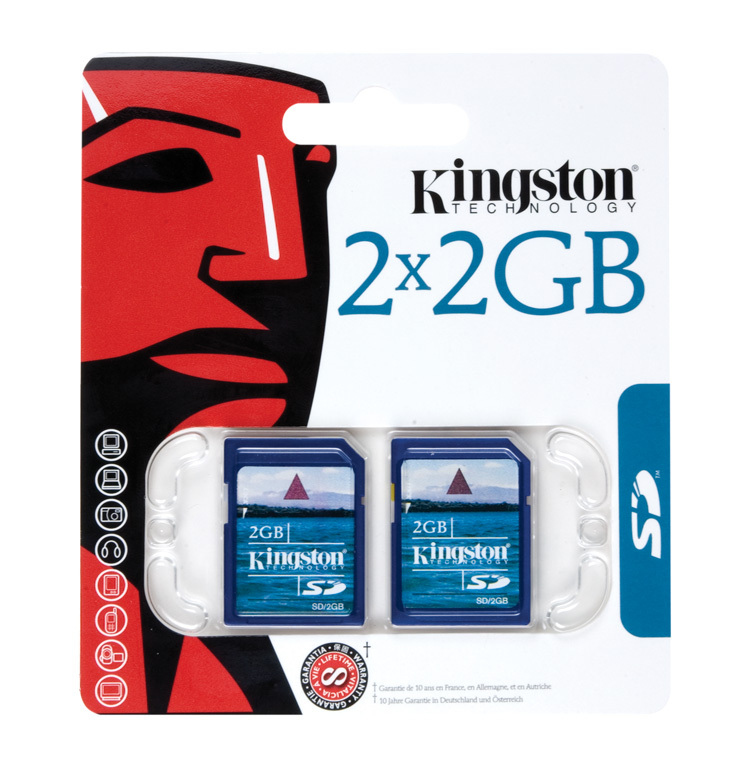 Kingston Technology 2x2GB SD Cards Twin Pack – image 2