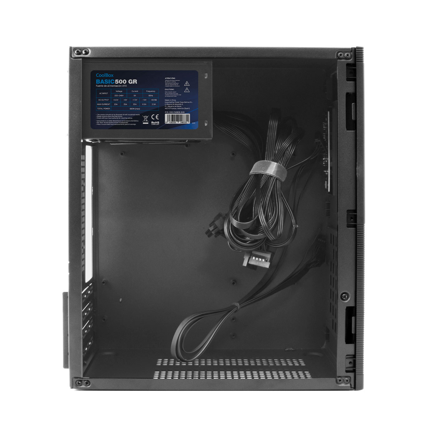 CoolBox COO-PCM440-1 computer case Desktop Black – image 4