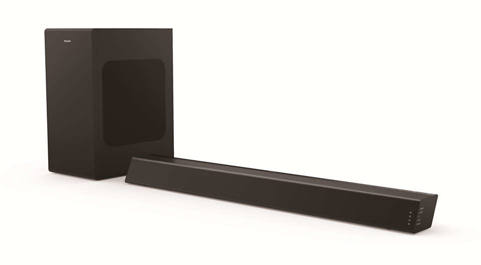 Philips TAB7305/37 soundbar speaker Black 2.1 channels – image 2