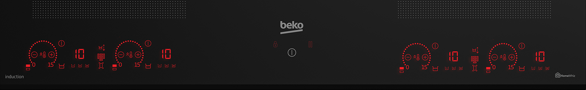 Beko 7757187693 hob Black Zone induction hob – image 6