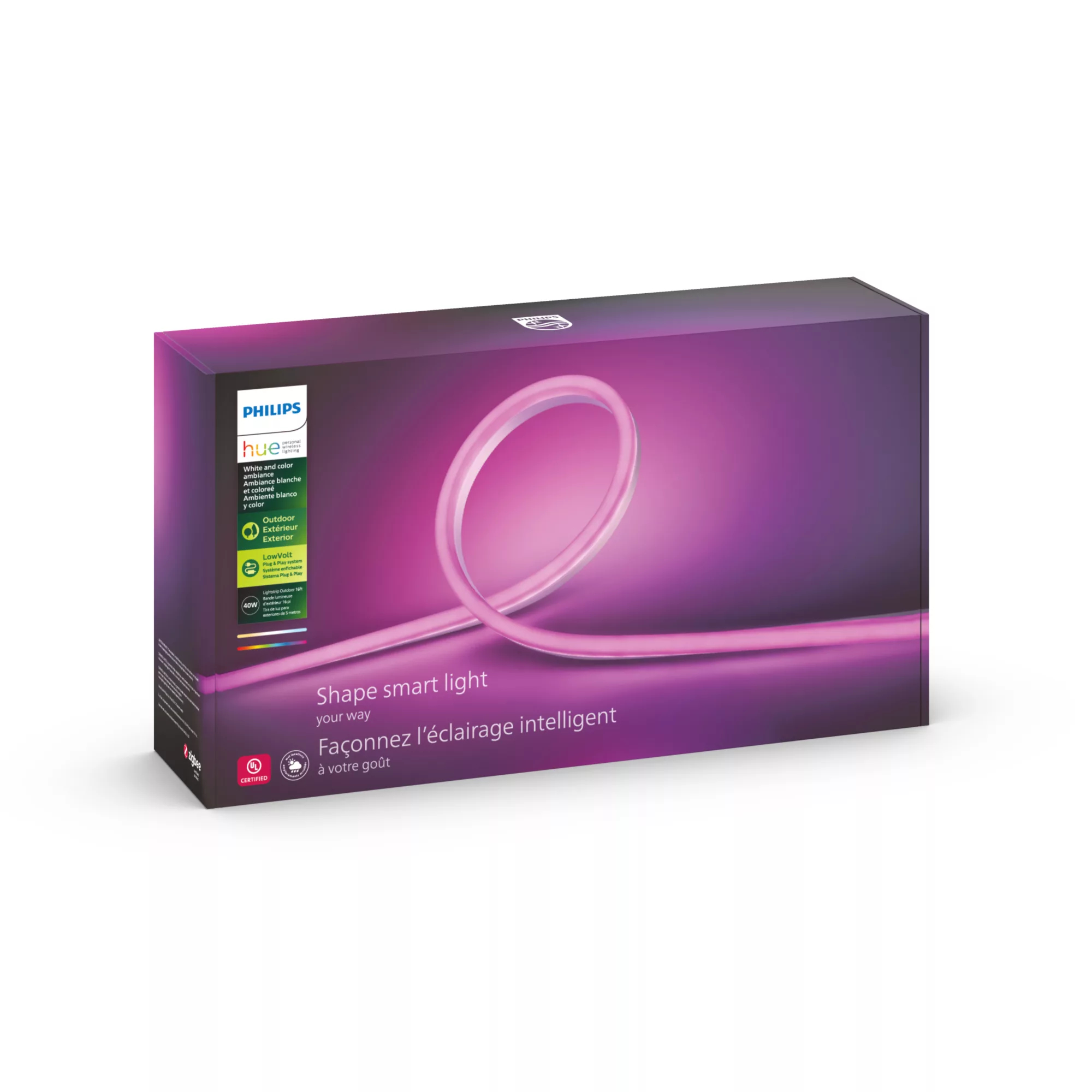 Philips by Signify Philips Hue White and colour ambience 046677555917 smart lighting Bluetooth/Zigbee – image 3