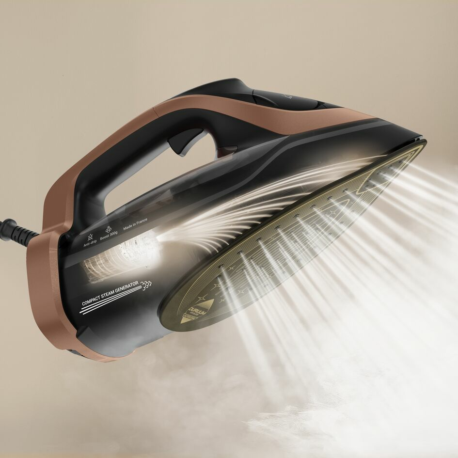Tefal Ultimate Power Pro FV9E50 Dry & Steam iron Durilium AirGlide Autoclean soleplate – image 9