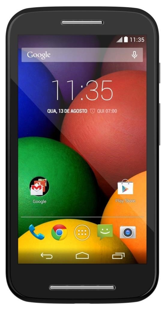 Motorola XT1021 10.9 cm (4.3") Single SIM Android 4.4 3G Micro-USB 1 GB 4 GB 1980 mAh Black