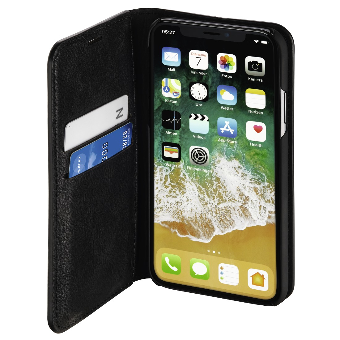 Hama 182776 mobile phone case Flip case Black – image 2