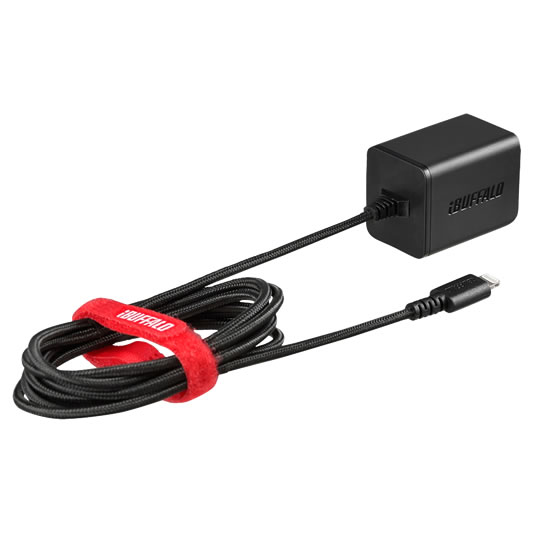 Buffalo BSMPA2403LC2BK mobile device charger Universal Black AC Indoor