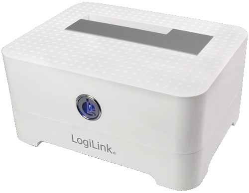 LogiLink QP0015 laptop dock/port replicator White – image 1