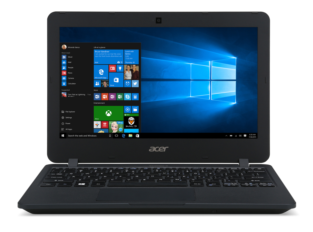 Acer TravelMate B B117-M-C0DK Intel® Celeron® N3050 Laptop