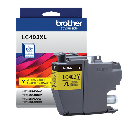 Brother LC402XLYS ink cartridge 1 pc(s) Original High (XL) Yield Yellow – image 2