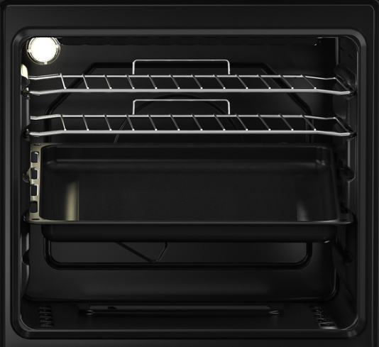 Beko PF335325DX cooker Freestanding cooker Gas Black, Stainless steel – image 3