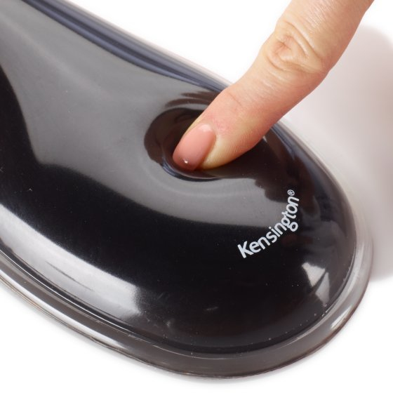 MousePad Kensington Duo Gel con Descansa Muñecas, Rigido, Negro/Azul