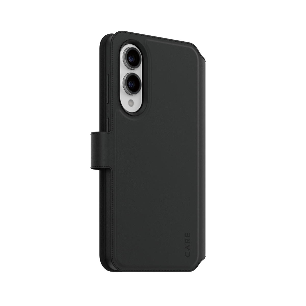 PanzerGlass CARE by ® Feature Case Tango Two-in-One Wallet w. Qi-Compatible Samsung S25 Edge custodia per cellulare Cover Nero