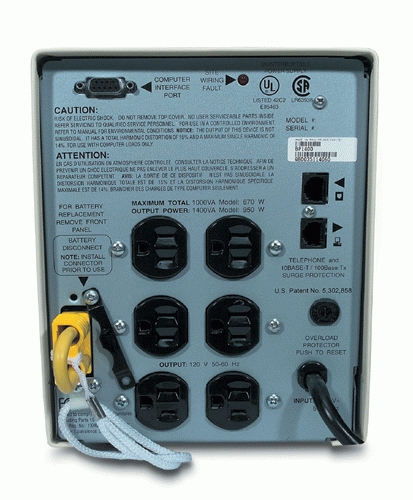 APC BP1400 uninterruptible power supply (UPS) 1.4 kVA – image 2