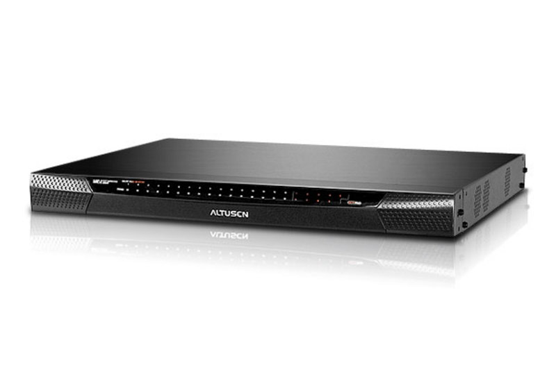 ATEN KM0932 KVM switch Rack mounting Black – image 1