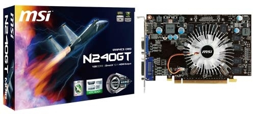 MSI N240GT-MD1G graphics card GeForce GT 240 – image 3