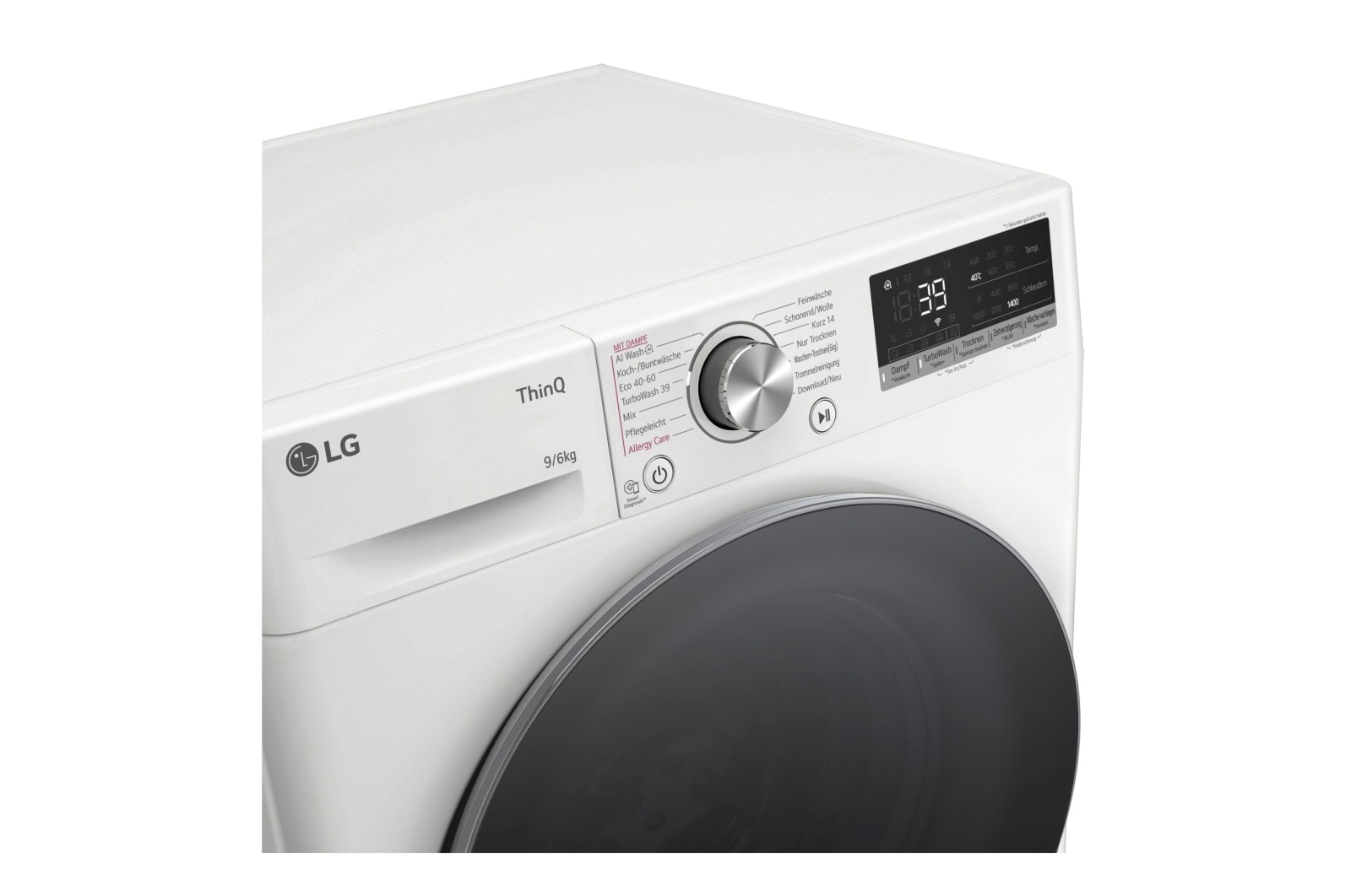 LG W4WR70961 washer dryer Freestanding Front-load White – image 3