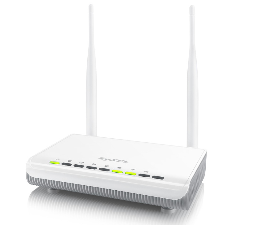Zyxel NBG-418N wireless router Fast Ethernet White – image 1