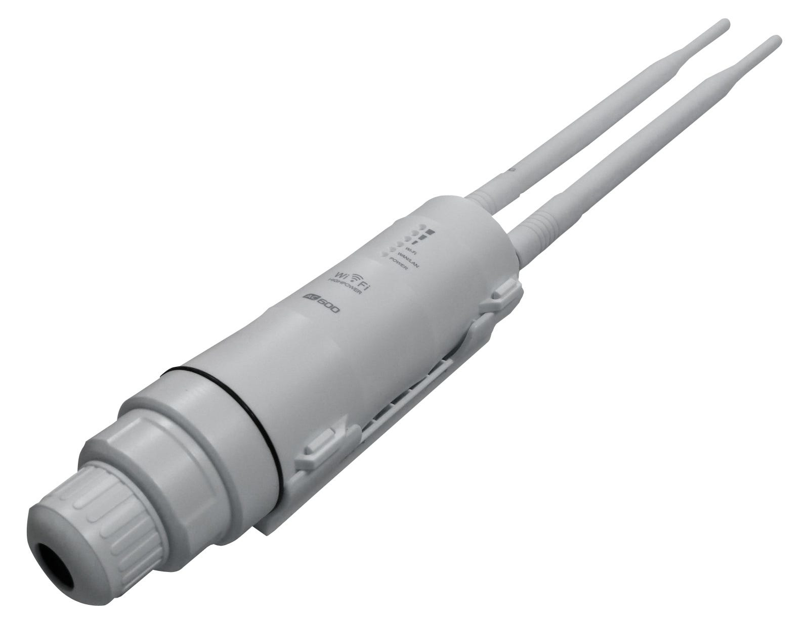 Intellinet High-Power Wireless AC600 Outdoor Access Point / Repeater, 433 Mbps Wireless AC (5 GHz) + 150 Mbps Wireless N (2.4 GHz), IP65, 28 dBm, Wireless Clien