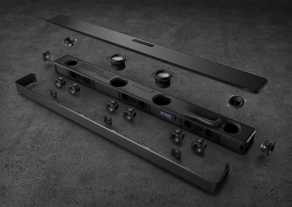 Philips TAFB1/37 soundbar speaker Black 7.1.2 channels – image 6